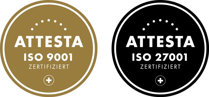 Logos ISO Zertifizierung