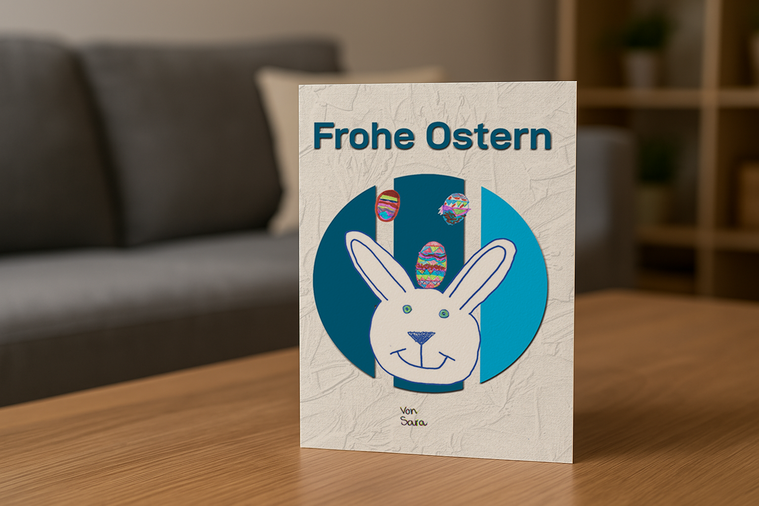 Osterkarte von Sara