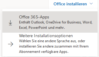 Herunterladen Office 365